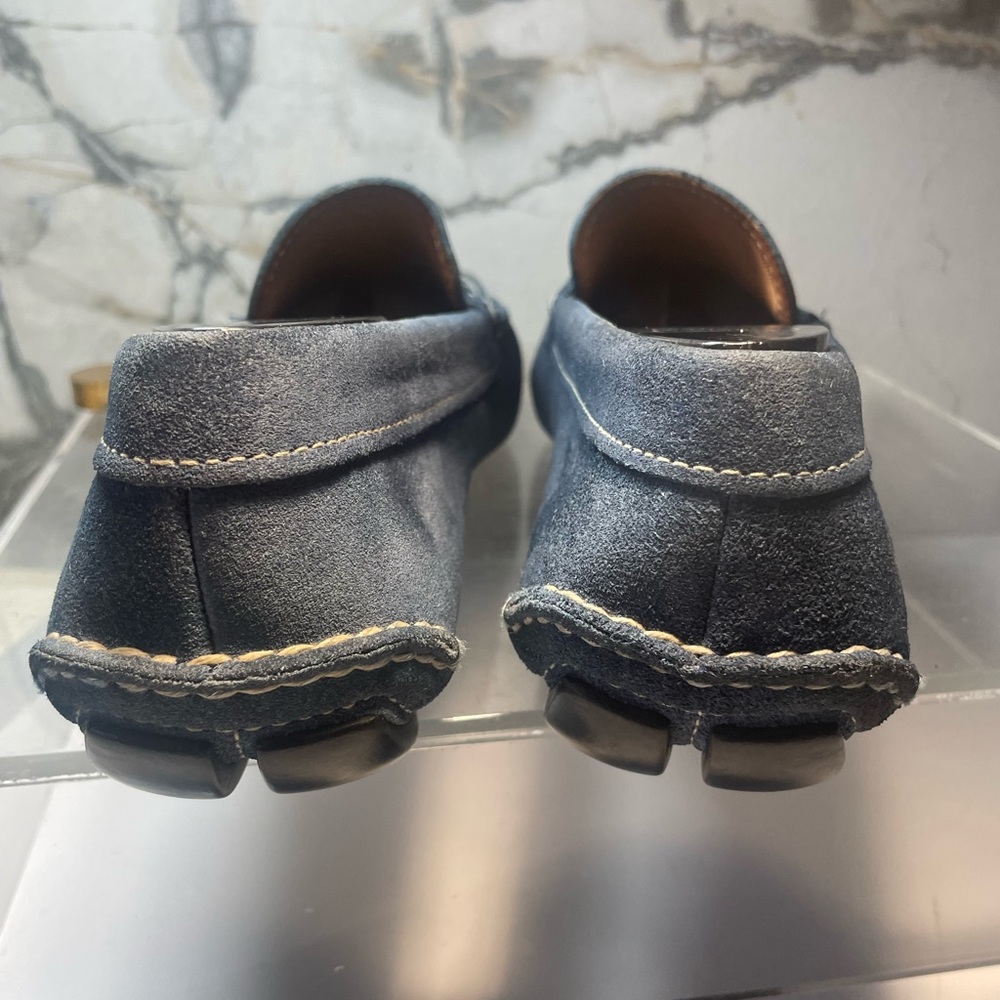 PRADA men’s loafers suede sz 7 made in italy - Picture 11 of 16